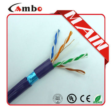 Cable de datos cat6a para 23awg fabricante de china 4 pares de la mejor calidad
